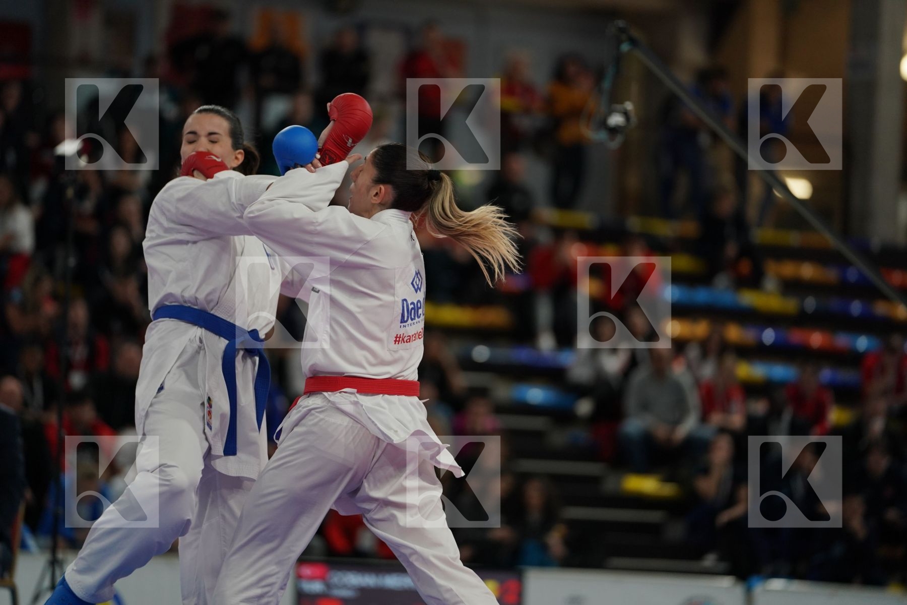 COBAN MERVE (TURKEY) vs RISTIC TJASA (SLOVENIA) in Senior Kumite -61 Kg - Final bout