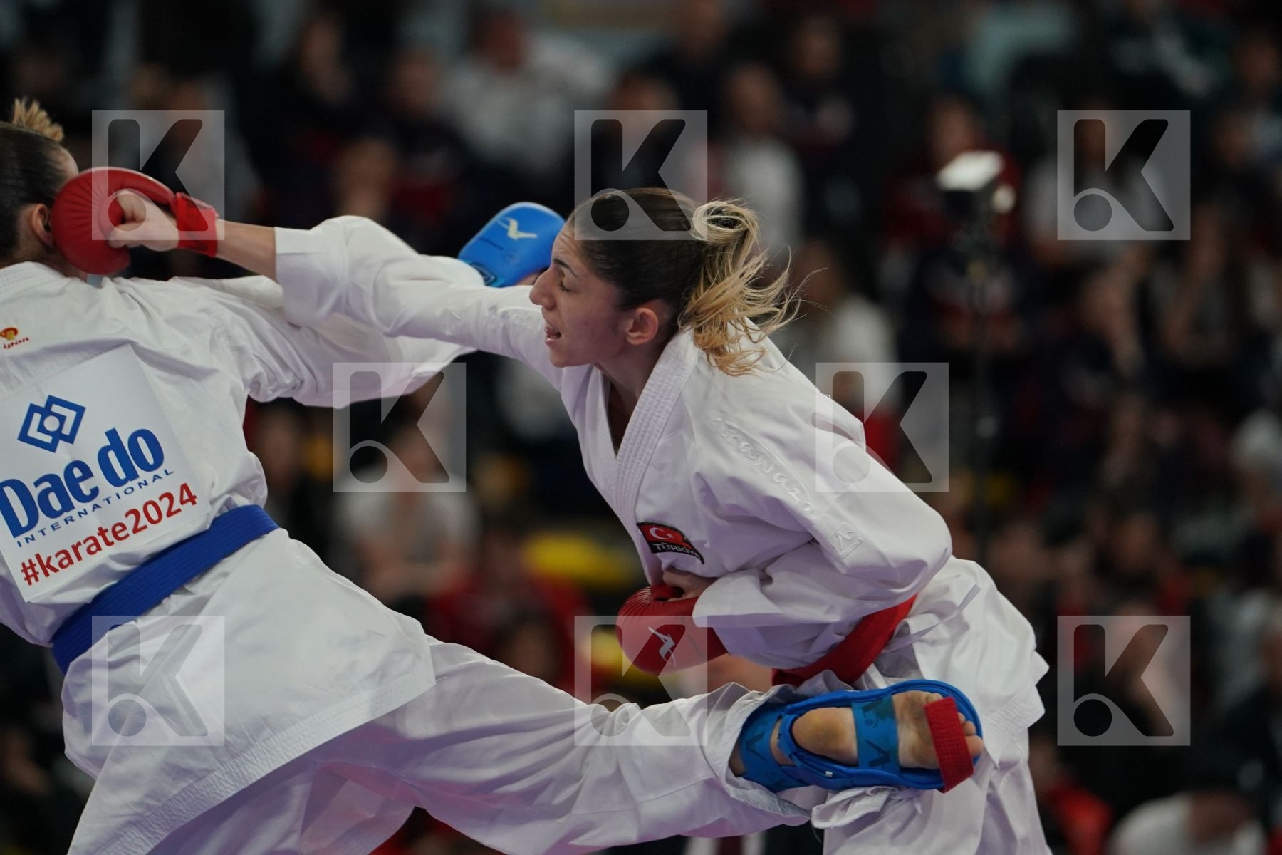 COBAN MERVE (TURKEY) vs RISTIC TJASA (SLOVENIA) in Senior Kumite -61 Kg - Final bout