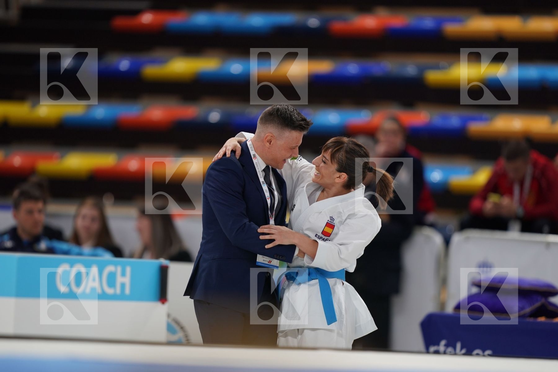 SANCHEZ JAIME SANDRA (SPAIN) in Senior Female Kata - Final bout