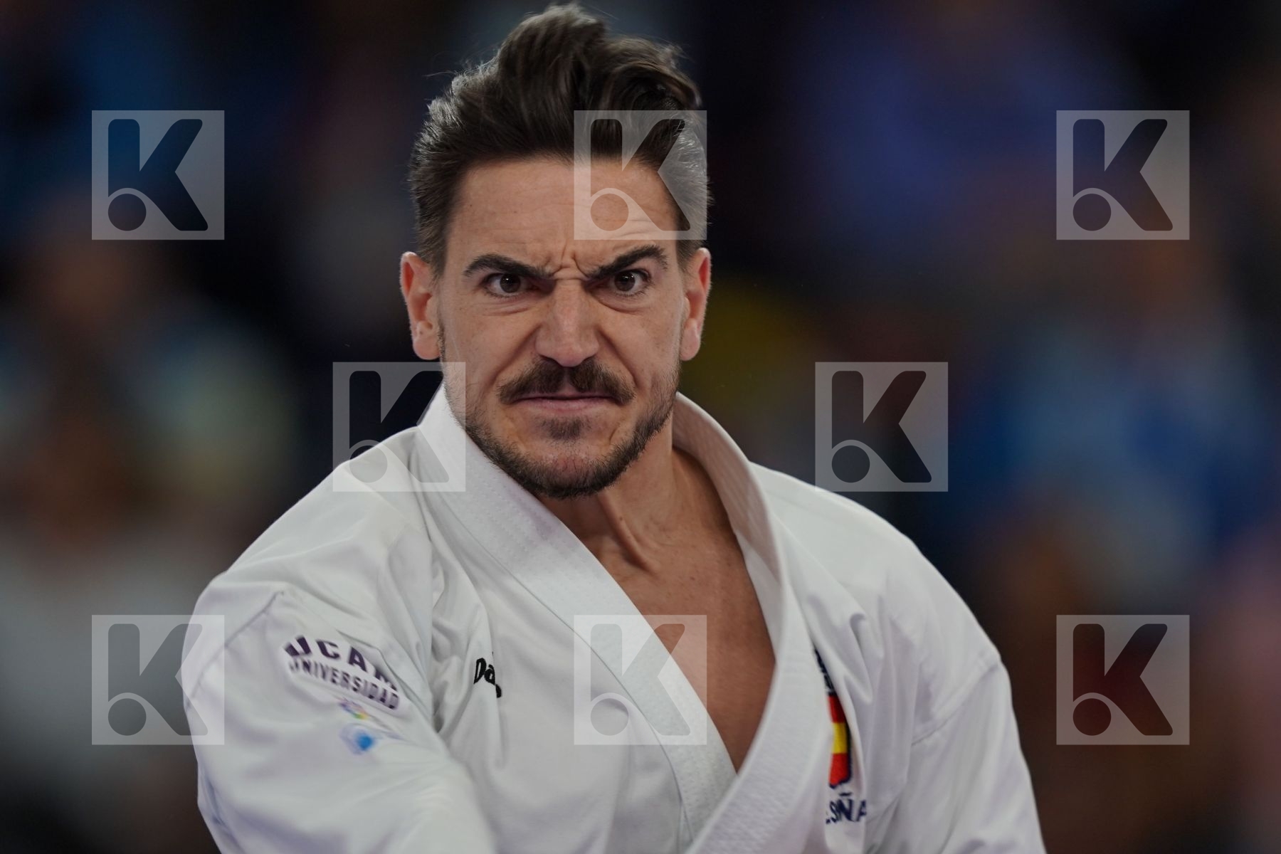 QUINTERO CAPDEVILA DAMIAN HUGO (SPAIN) in Senior Male Kata - Final bout