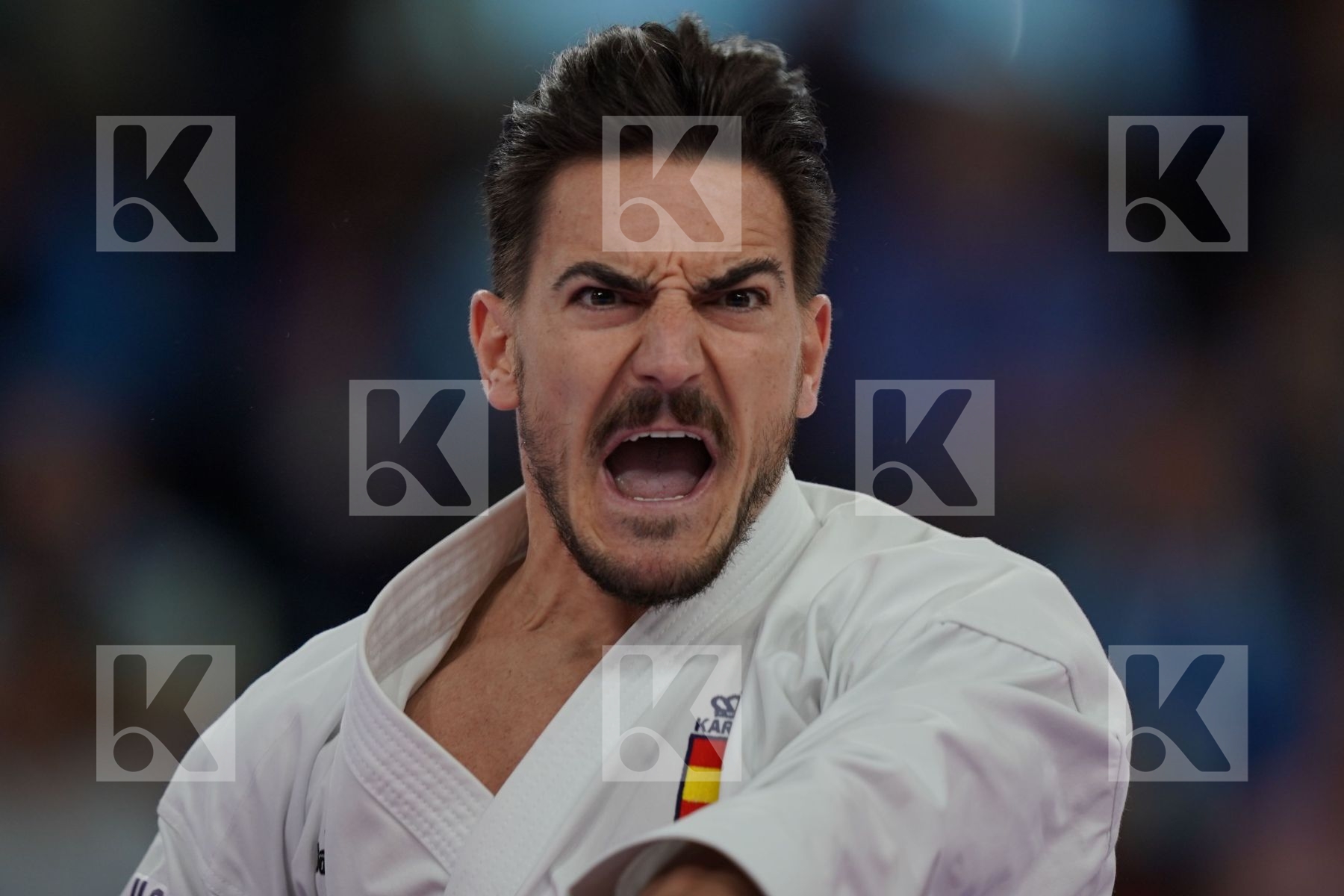 QUINTERO CAPDEVILA DAMIAN HUGO (SPAIN) in Senior Male Kata - Final bout