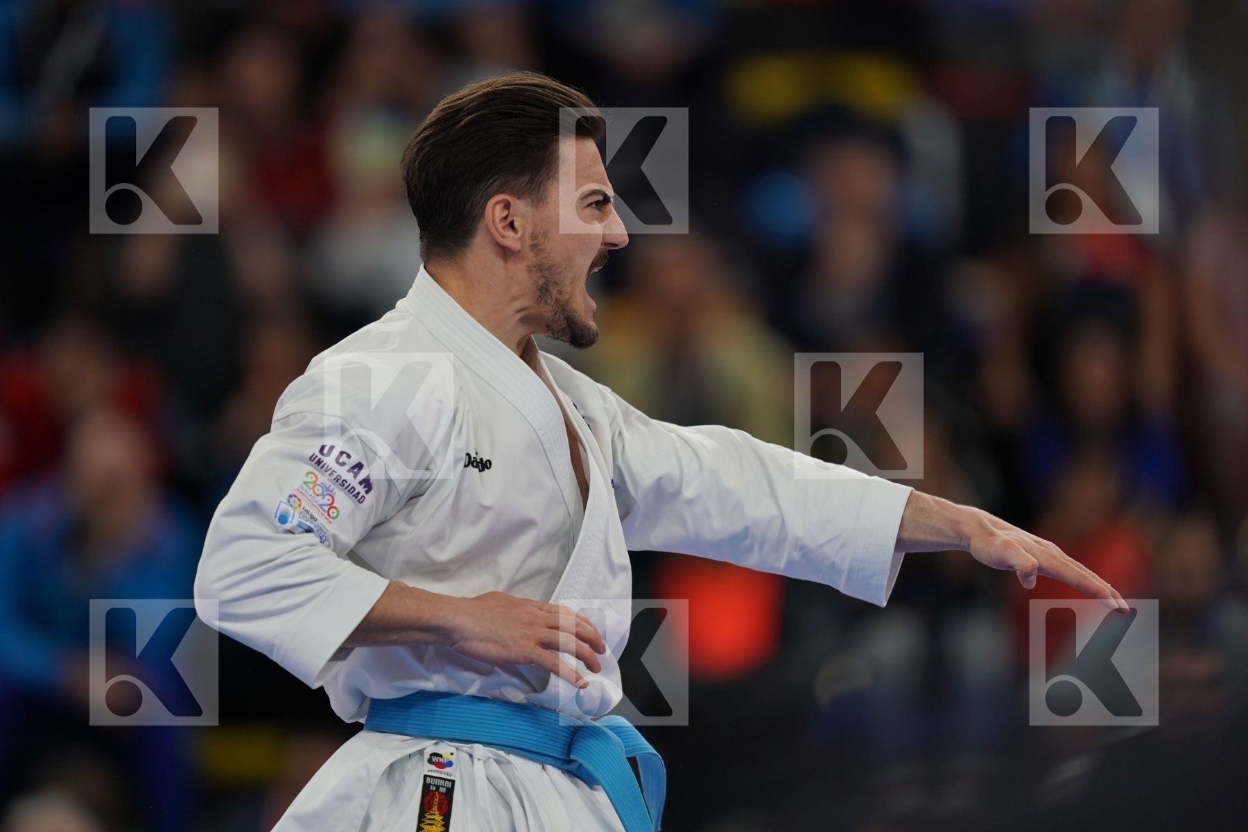 QUINTERO CAPDEVILA DAMIAN HUGO (SPAIN) in Senior Male Kata - Final bout