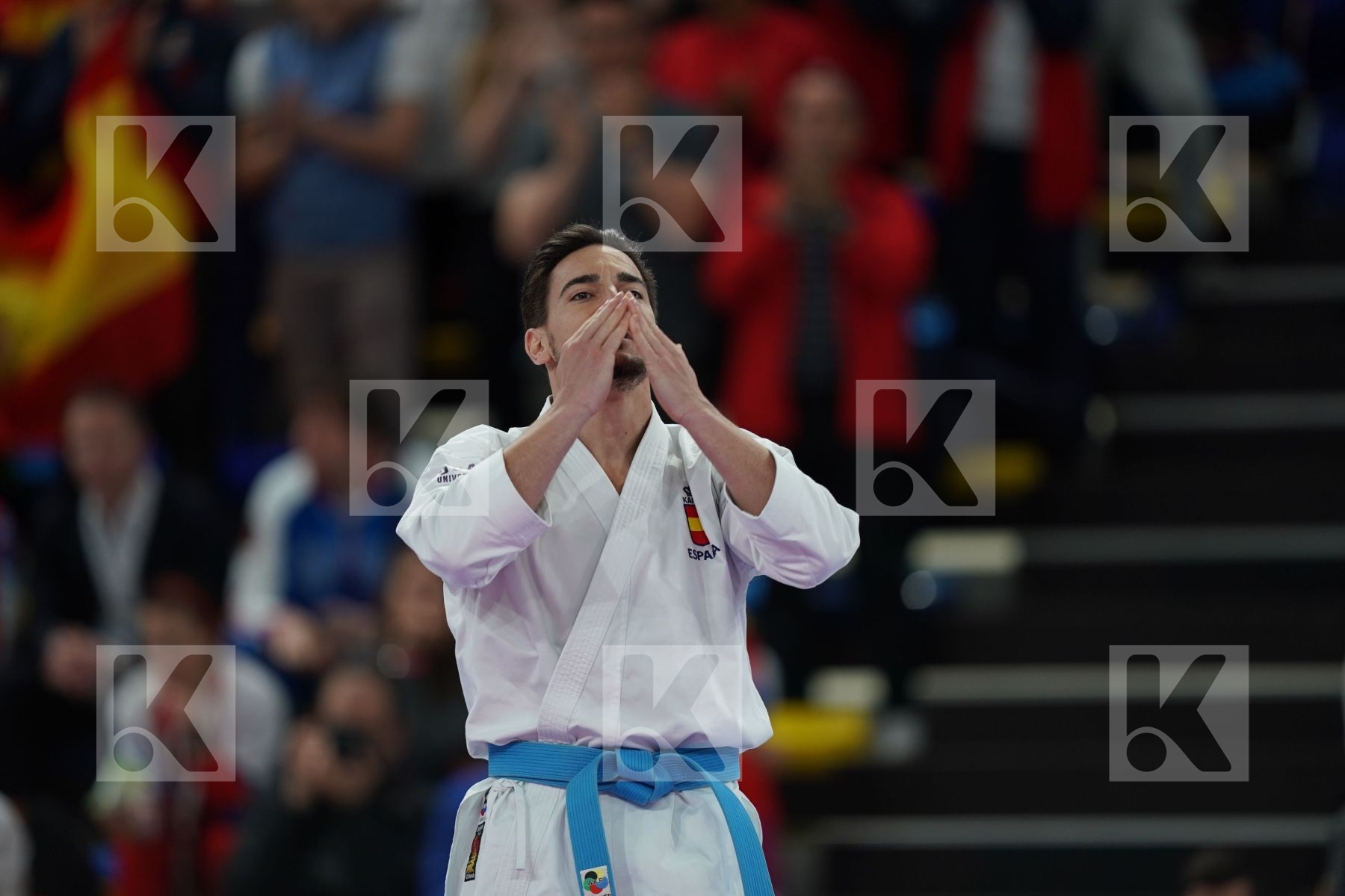 QUINTERO CAPDEVILA DAMIAN HUGO (SPAIN) in Senior Male Kata - Final bout