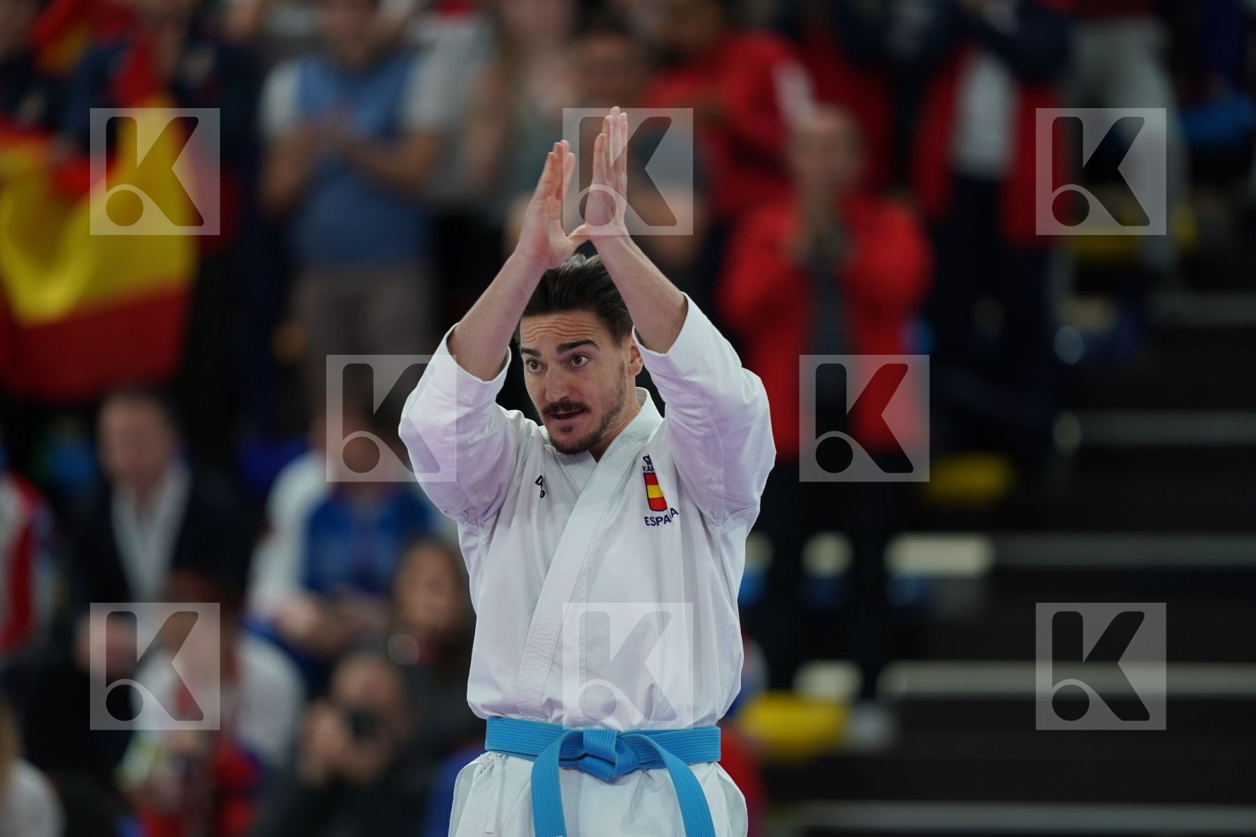 QUINTERO CAPDEVILA DAMIAN HUGO (SPAIN) in Senior Male Kata - Final bout