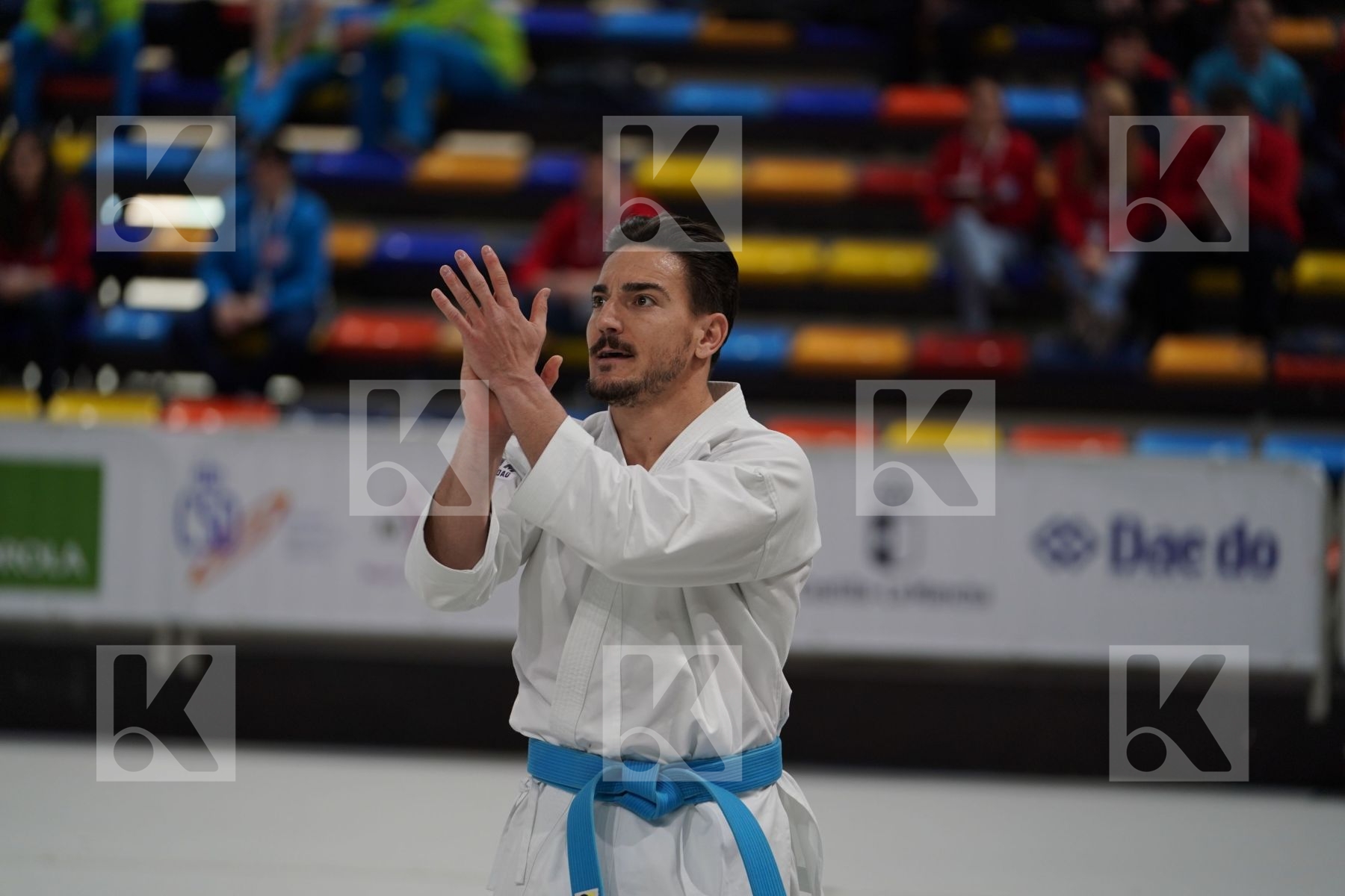 QUINTERO CAPDEVILA DAMIAN HUGO (SPAIN) in Senior Male Kata - Final bout