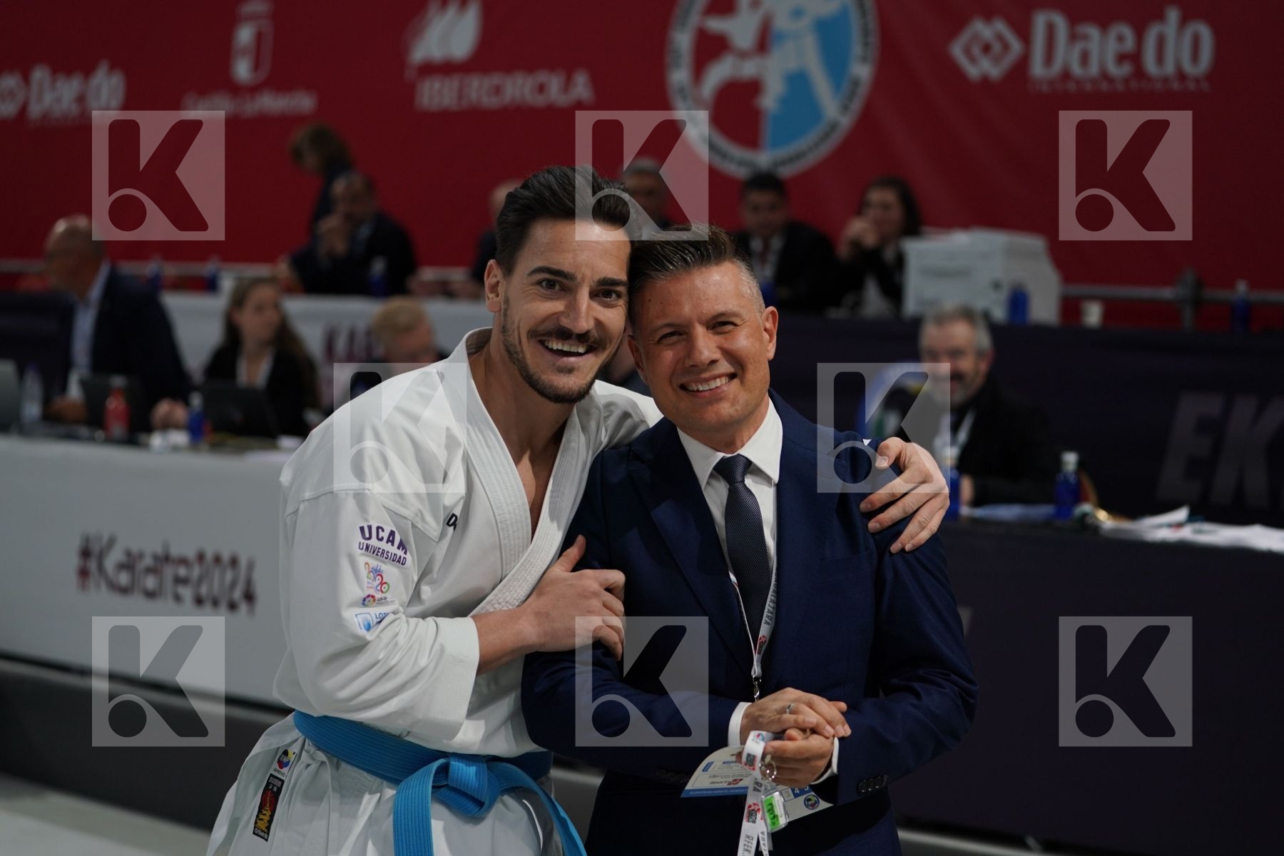 QUINTERO CAPDEVILA DAMIAN HUGO (SPAIN) in Senior Male Kata - Final bout