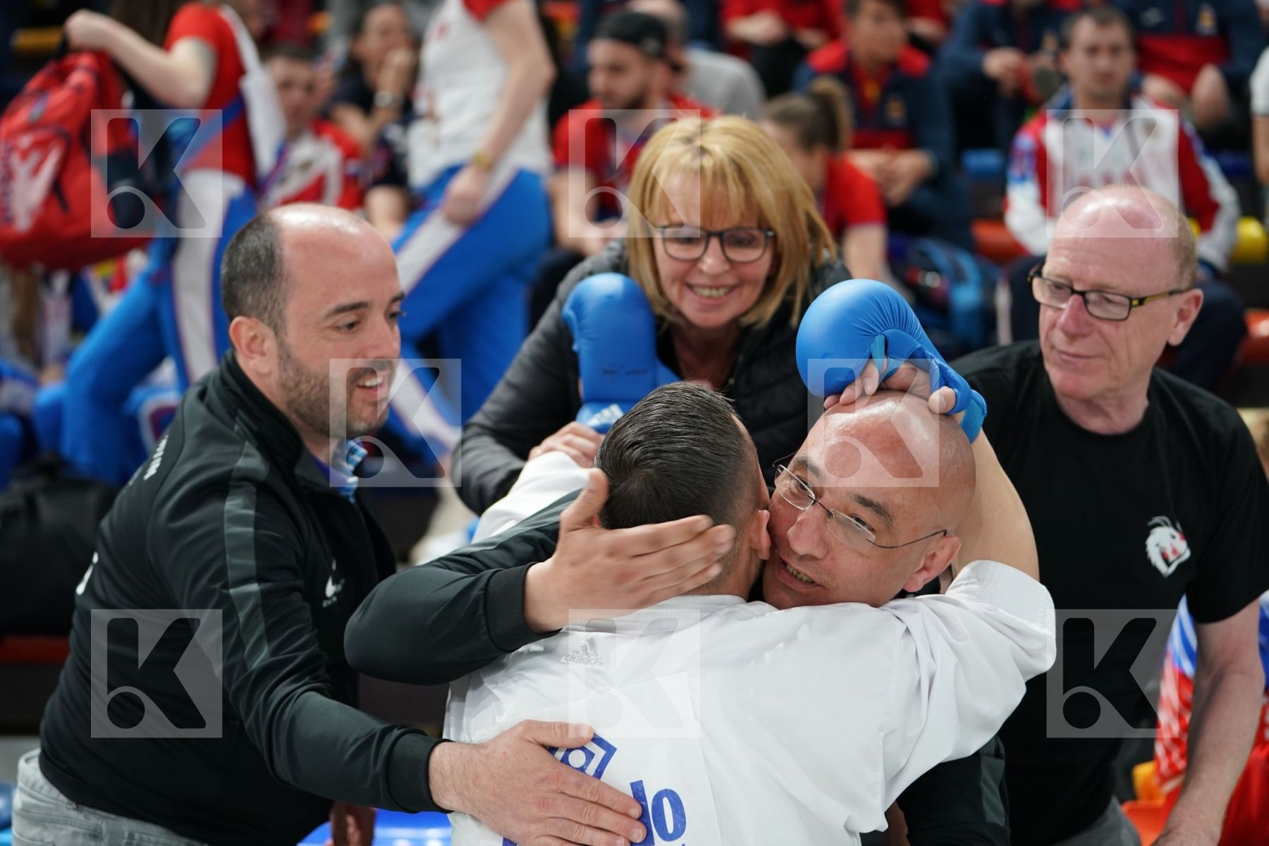 HODZIC MARIO (MONTENEGRO) vs DACOSTA STEVEN (FRANCE) in Senior Kumite -67 Kg - Final bout