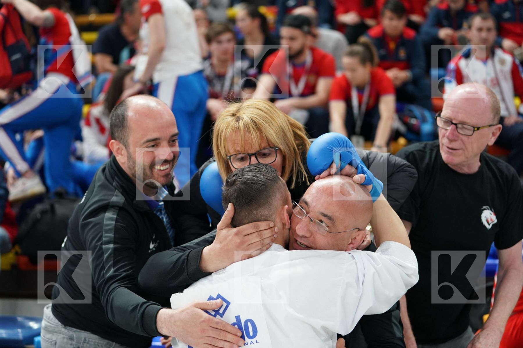HODZIC MARIO (MONTENEGRO) vs DACOSTA STEVEN (FRANCE) in Senior Kumite -67 Kg - Final bout