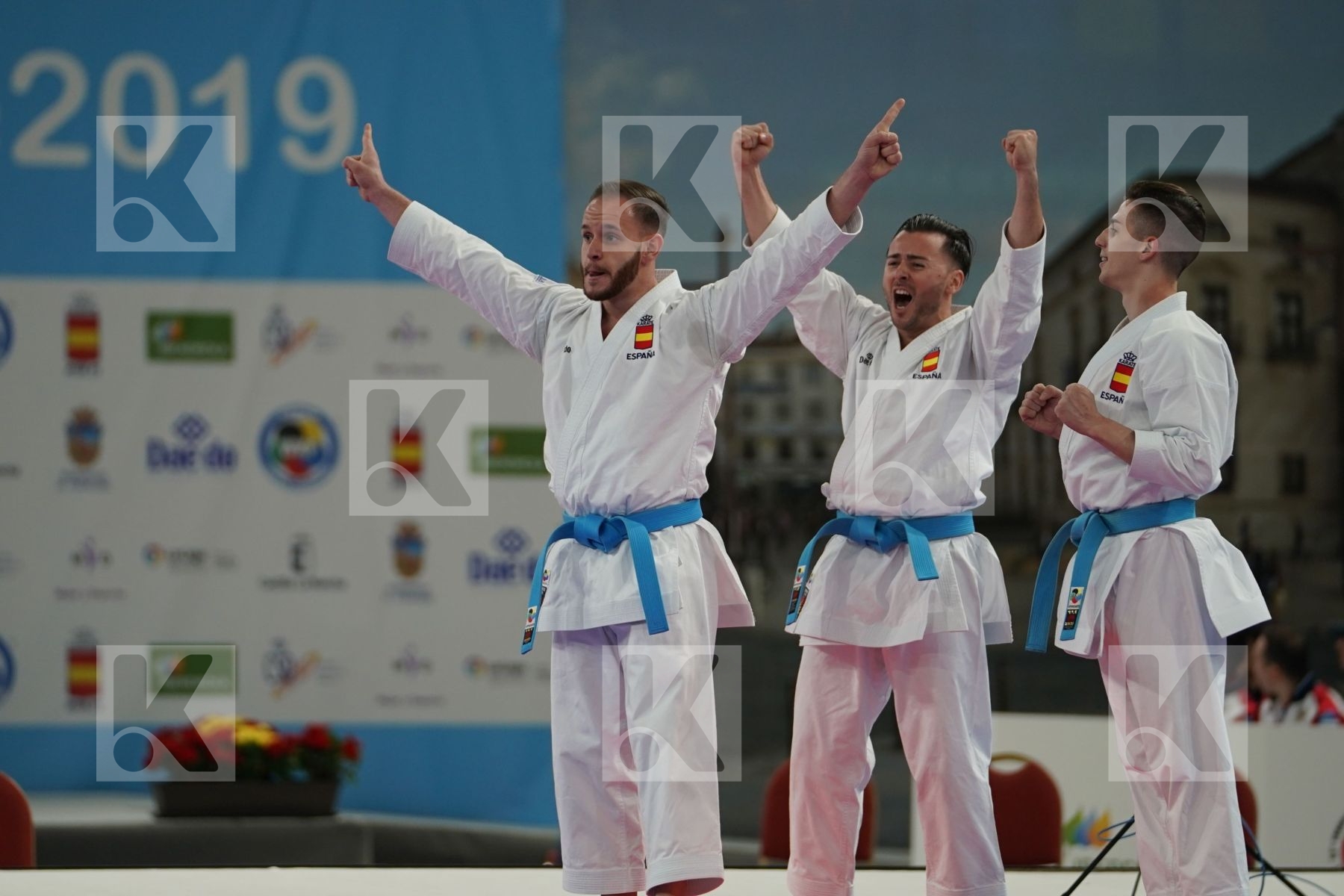 SPAIN in Senior Team Male Kata - Final bout