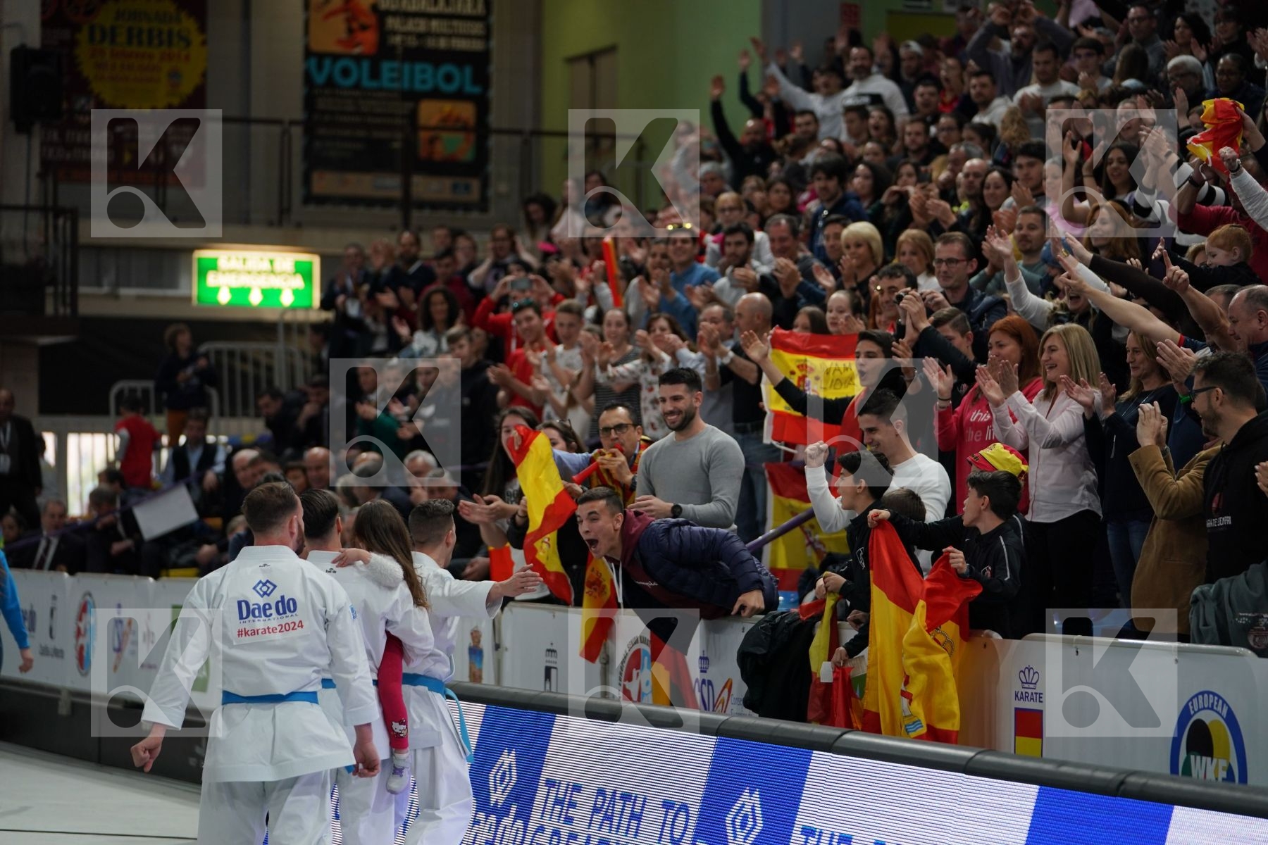SPAIN in Senior Team Male Kata - Final bout