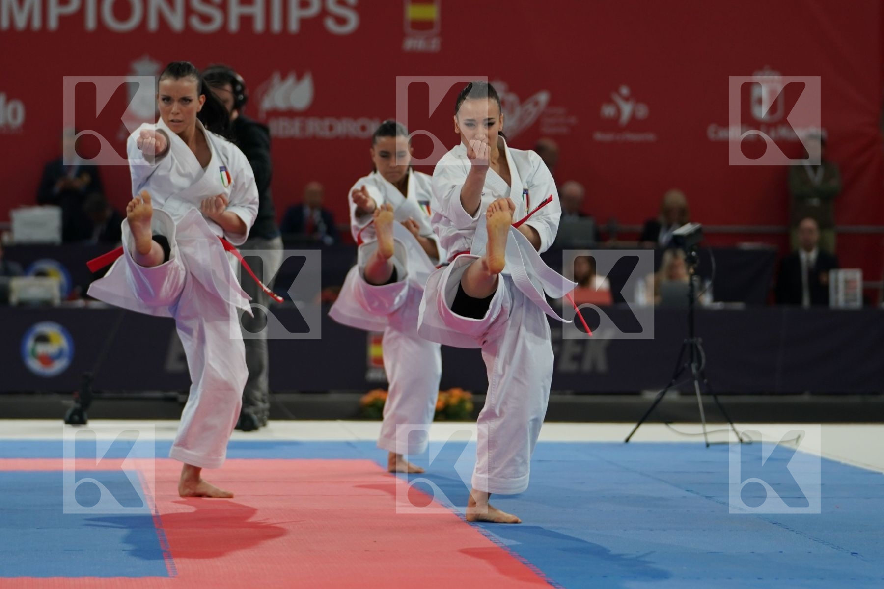 ITALY in Senior Team Female Kata - Final bout