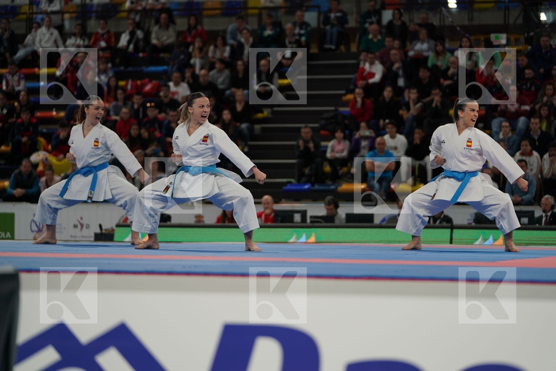 SPAIN in Senior Team Female Kata - Final bout