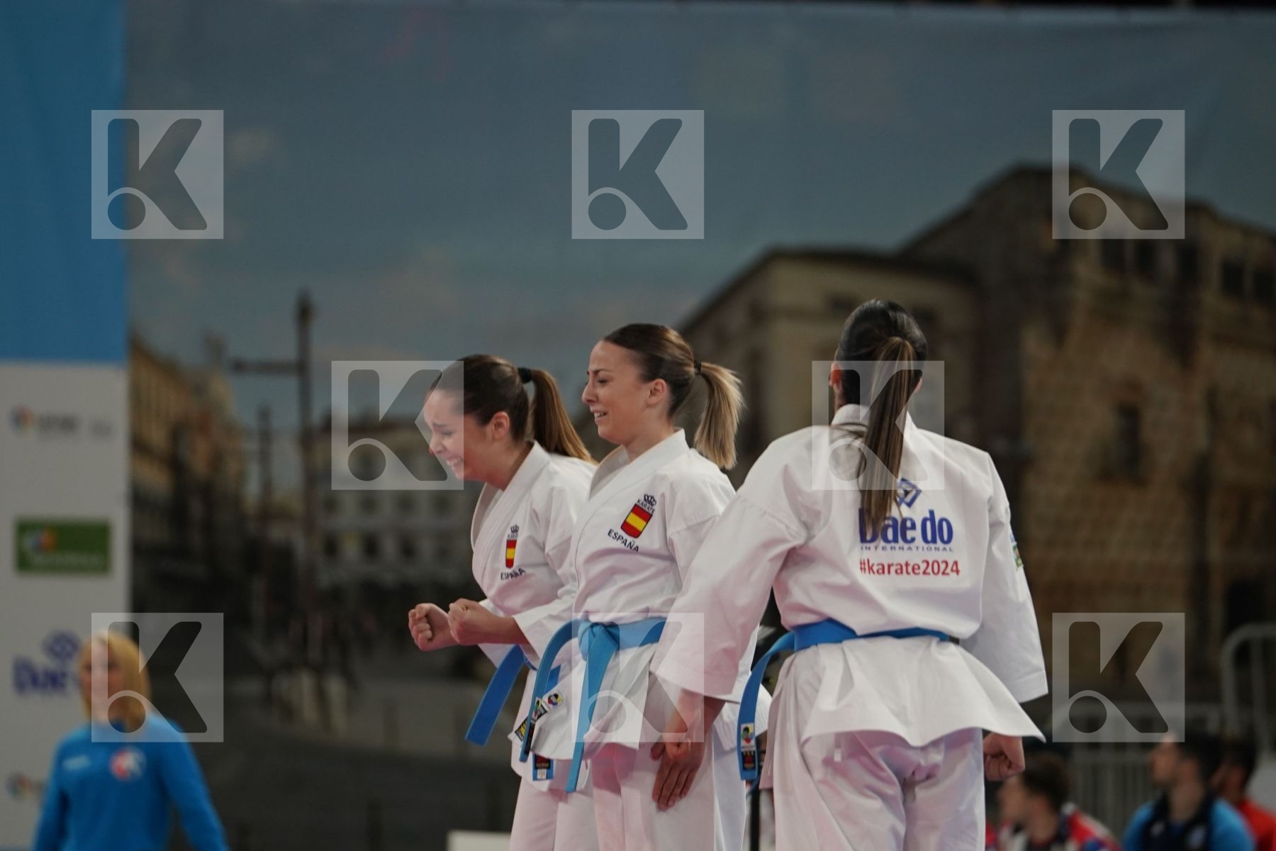 SPAIN in Senior Team Female Kata - Final bout