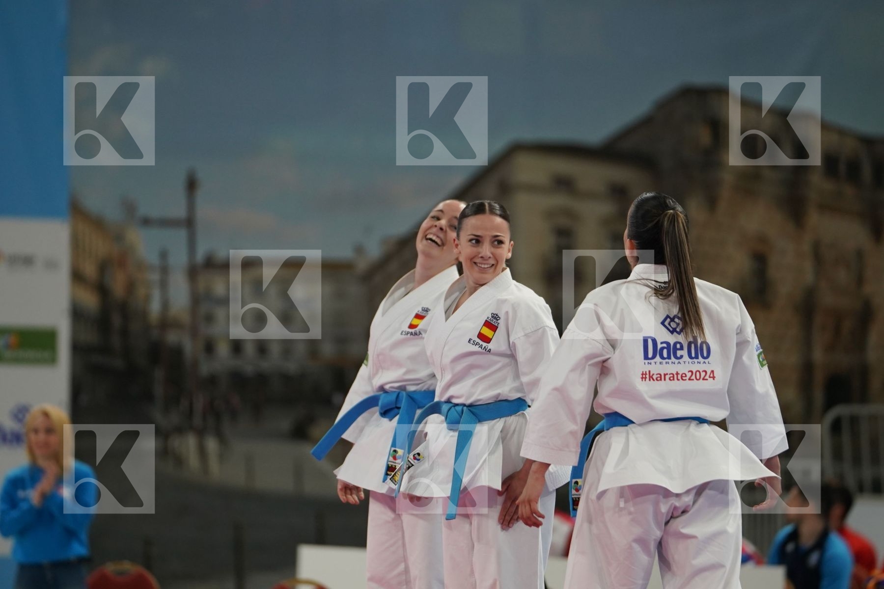 SPAIN in Senior Team Female Kata - Final bout