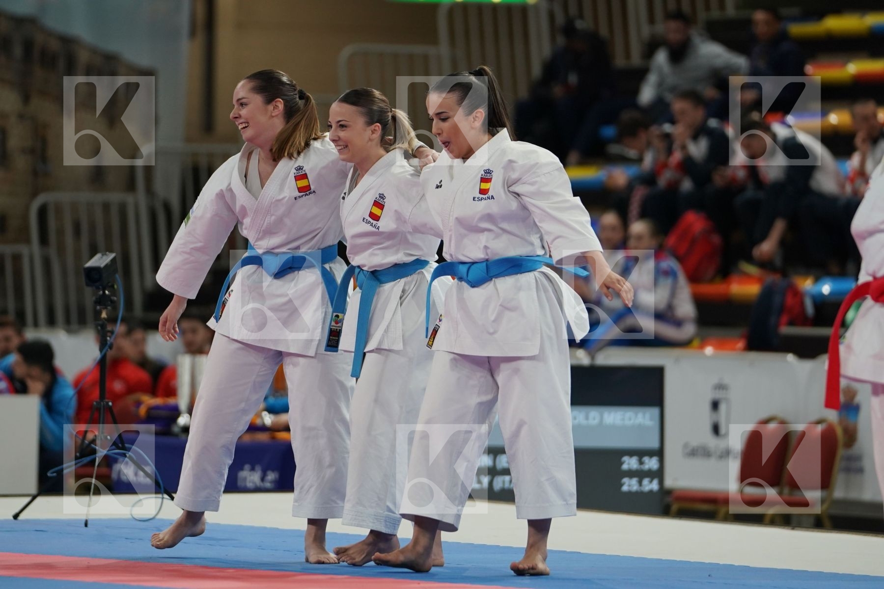 SPAIN in Senior Team Female Kata - Final bout