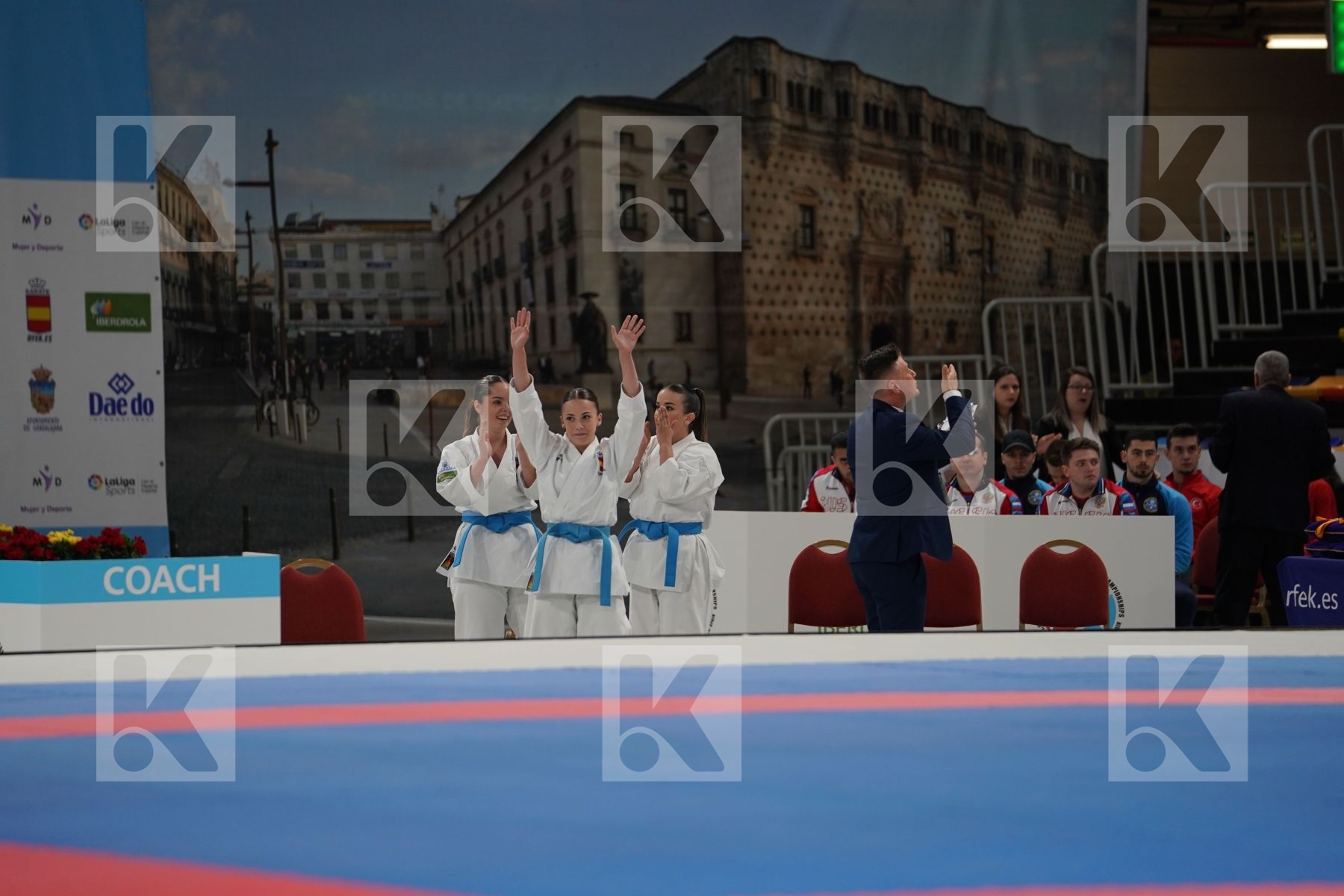 SPAIN in Senior Team Female Kata - Final bout