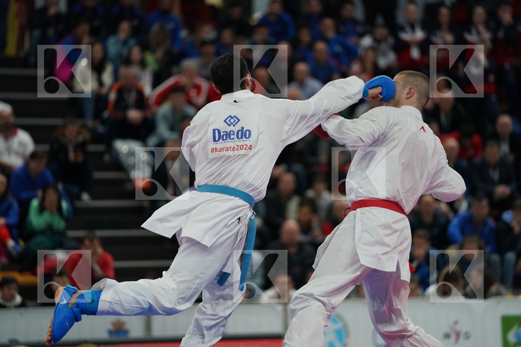 SERBIA vs TURKEY in Senior Team Male Kumite - Final bout