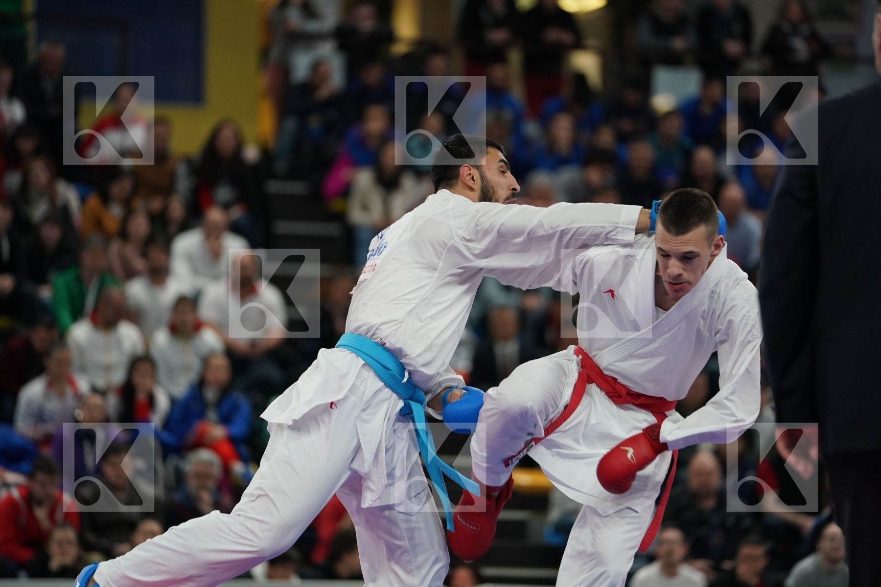 SERBIA vs TURKEY in Senior Team Male Kumite - Final bout