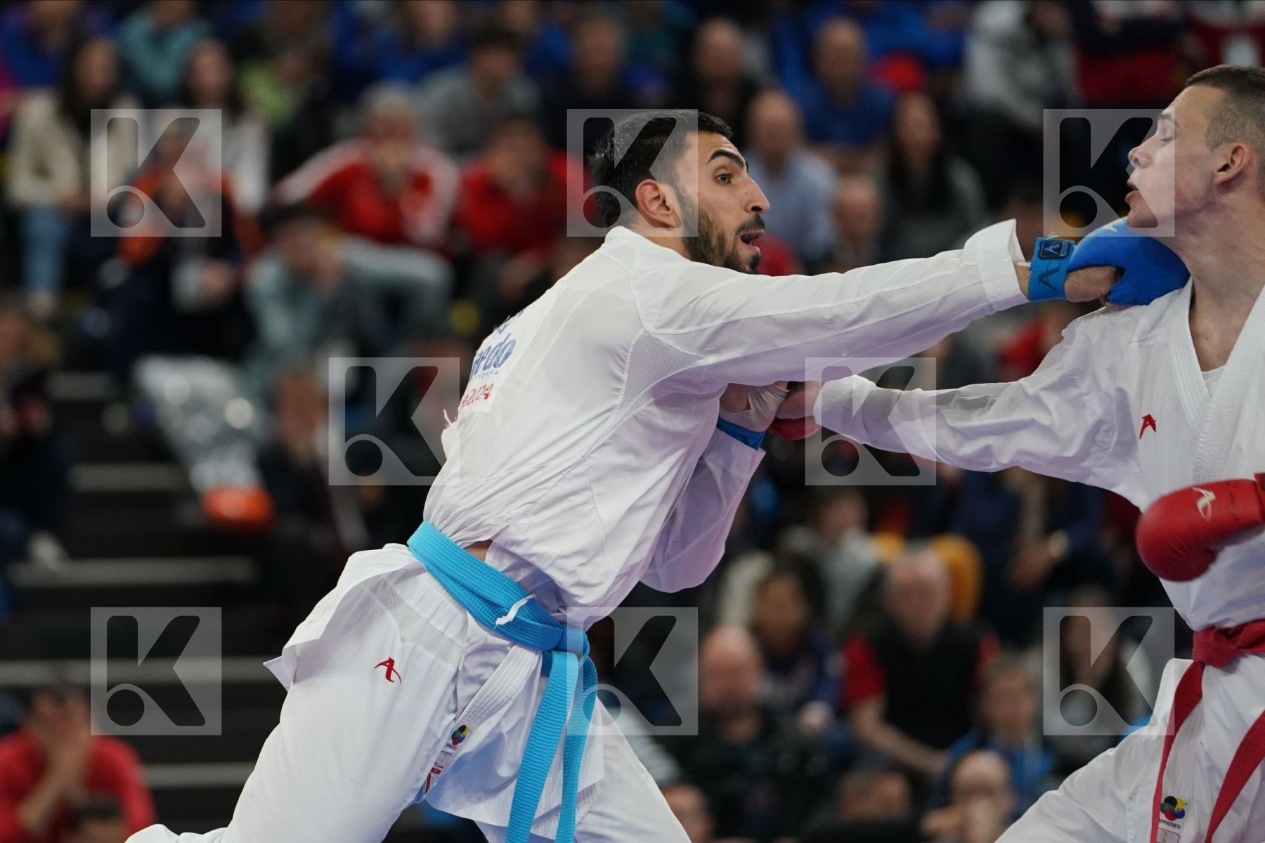 SERBIA vs TURKEY in Senior Team Male Kumite - Final bout