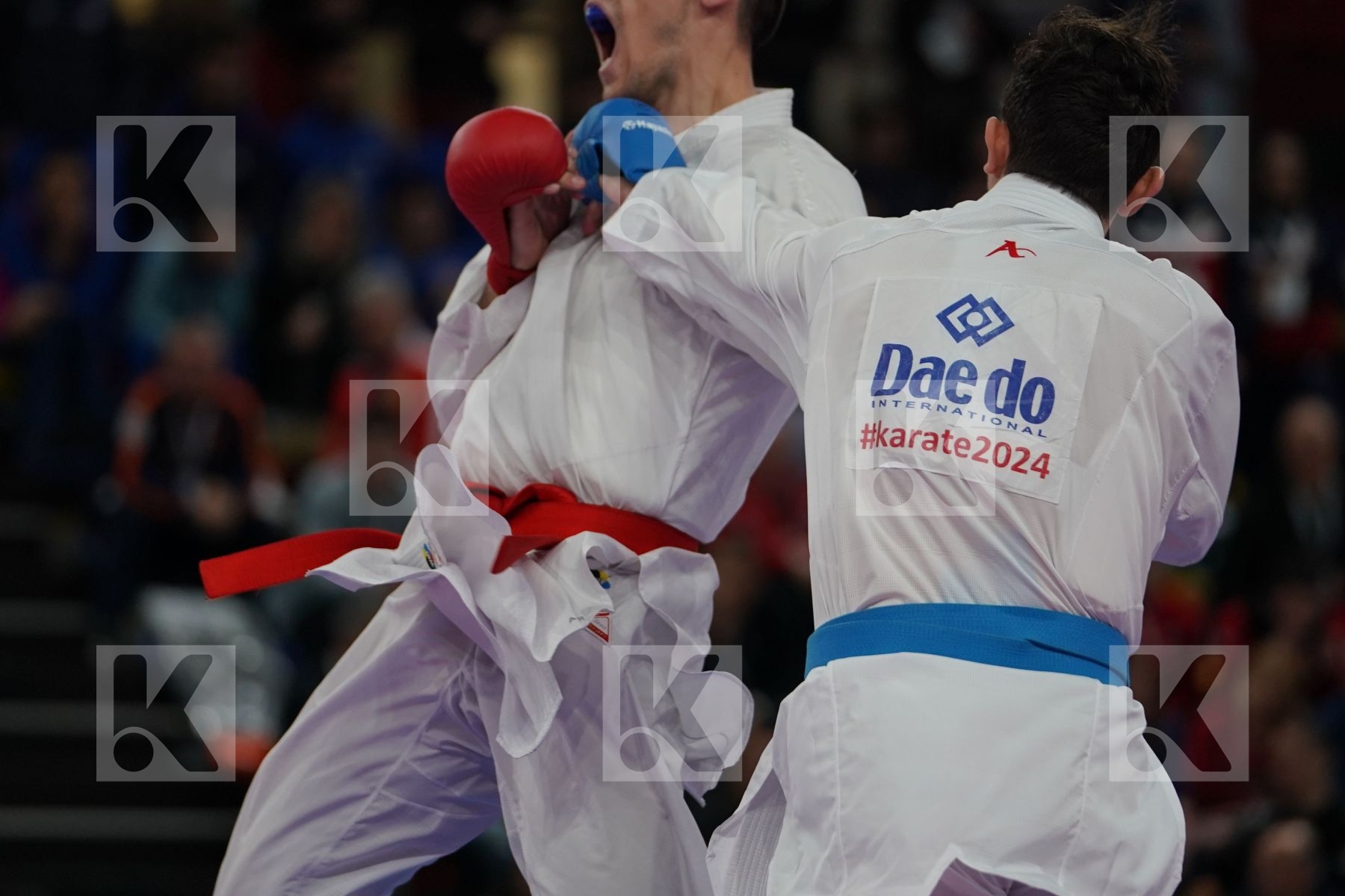 SERBIA vs TURKEY in Senior Team Male Kumite - Final bout