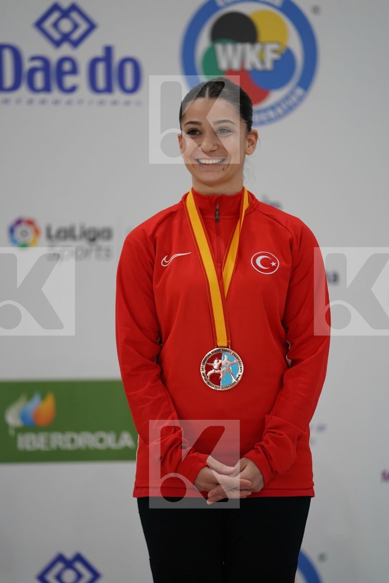 ELTEMUR DILARA (TURKEY) in Senior Female Kata - Podium ceremony