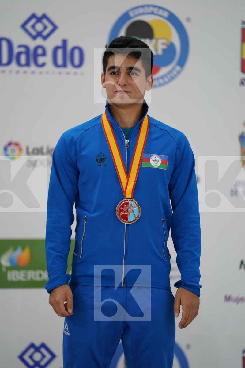 HEYDAROV ROMAN (AZERBAIJAN) in Senior Male Kata - Podium ceremony
