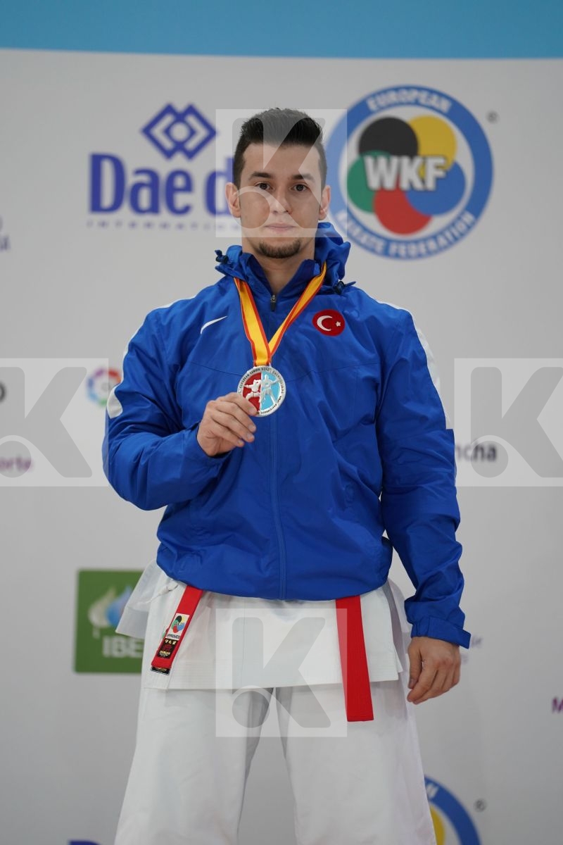 SOFUOGLU ALI (TURKEY) in Senior Male Kata - Podium ceremony