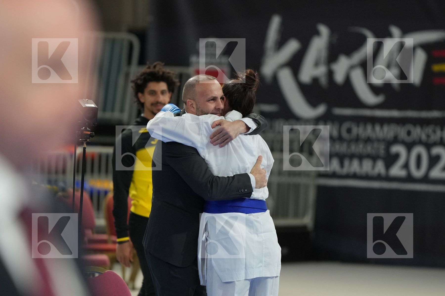 HOCAOGLU AKYOL MELTEM (TURKEY) vs GARCIA NANCY (FRANCE) in Female Kumite 68+ Kg - bronze bout