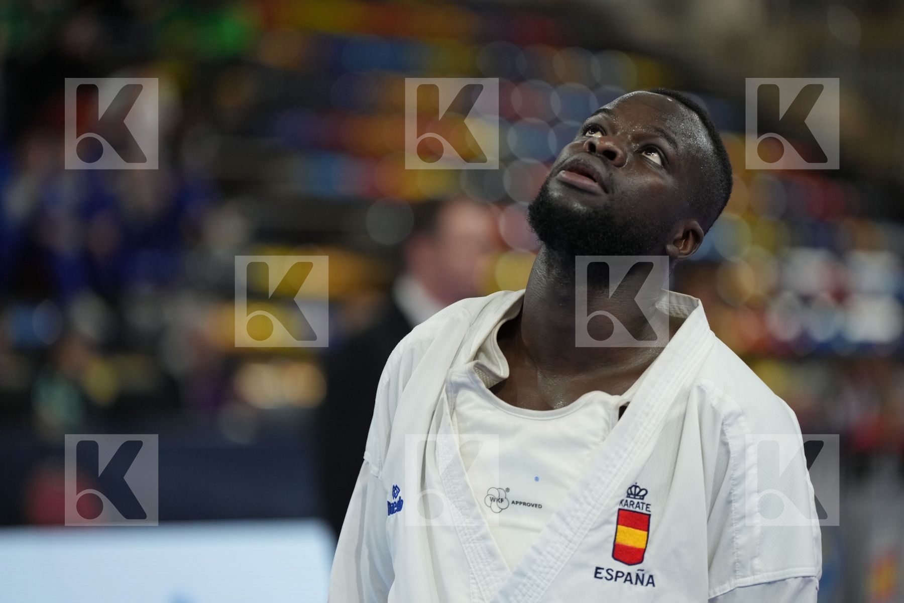 SECK SAKHO BABACAR (SPAIN) vs TALIBOV RYZVAN (UKRAINE) in Male Kumite 84+ Kg - bronze bout