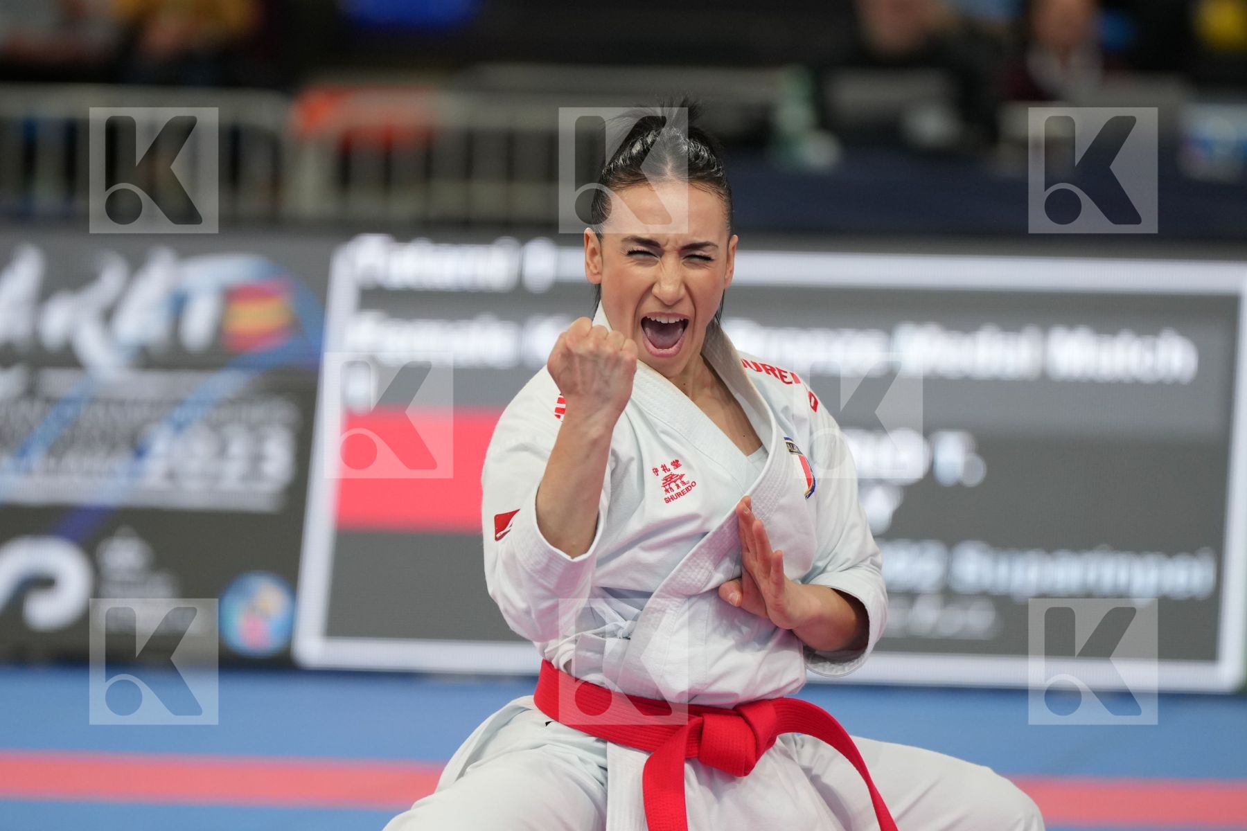 D ONOFRIO TERRYANA (ITALY) in Female Kata - bronze bout