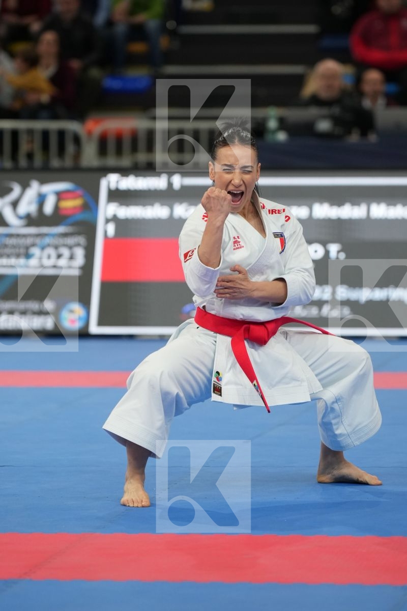 D ONOFRIO TERRYANA (ITALY) in Female Kata - bronze bout