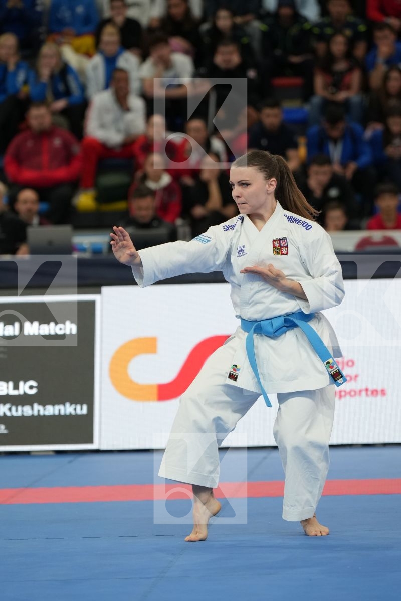 MISKOVA VERONIKA (CZECH REPUBLIC) in Female Kata - bronze bout
