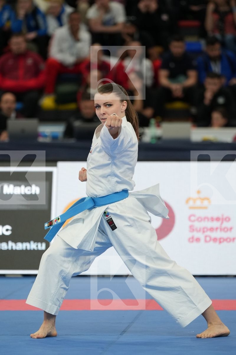 MISKOVA VERONIKA (CZECH REPUBLIC) in Female Kata - bronze bout