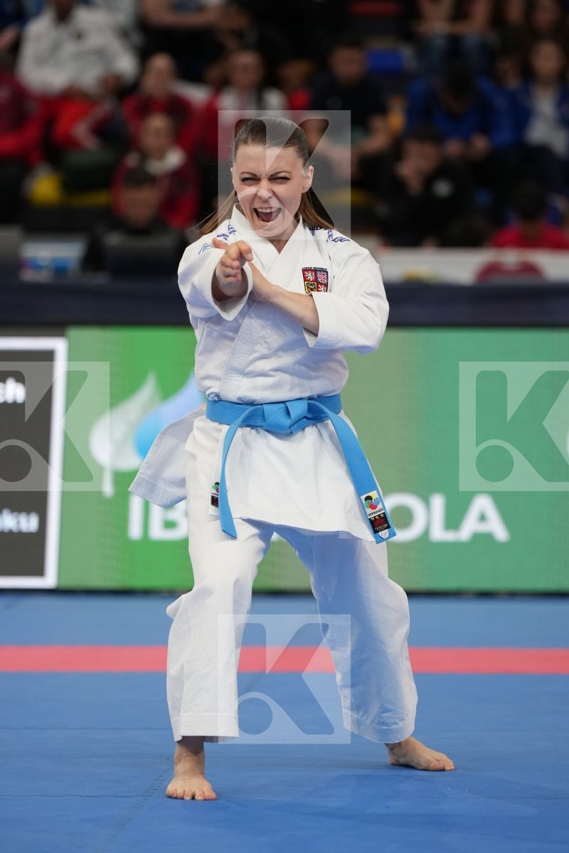 MISKOVA VERONIKA (CZECH REPUBLIC) in Female Kata - bronze bout