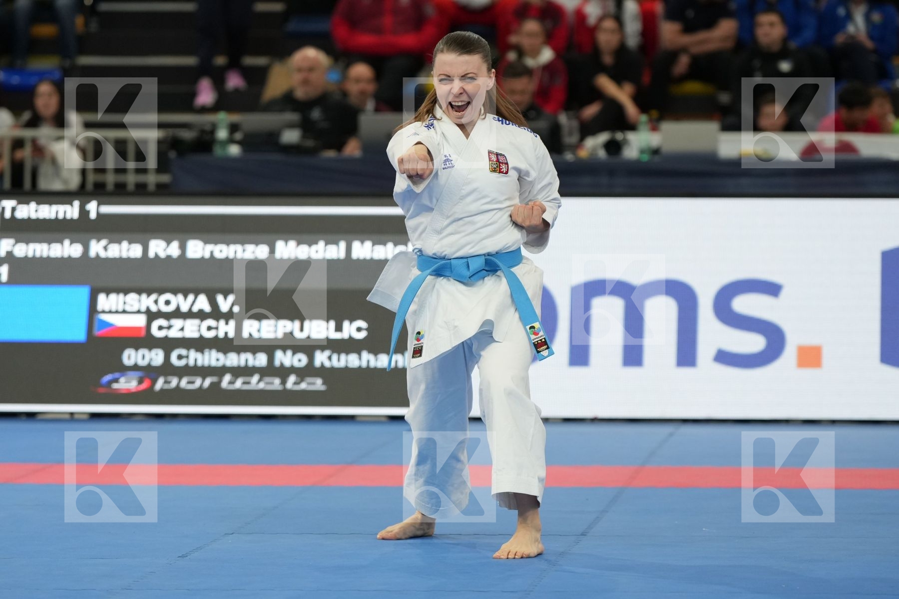 MISKOVA VERONIKA (CZECH REPUBLIC) in Female Kata - bronze bout