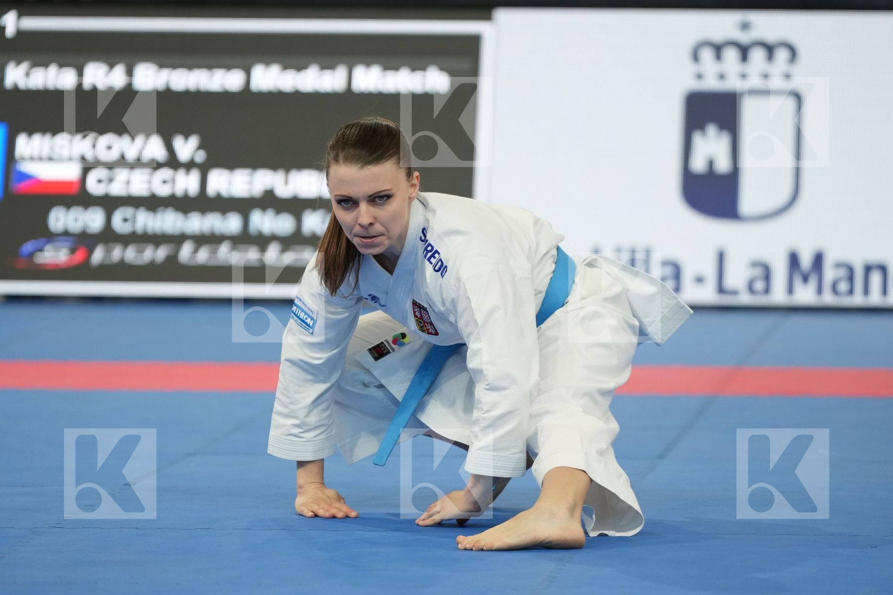 MISKOVA VERONIKA (CZECH REPUBLIC) in Female Kata - bronze bout