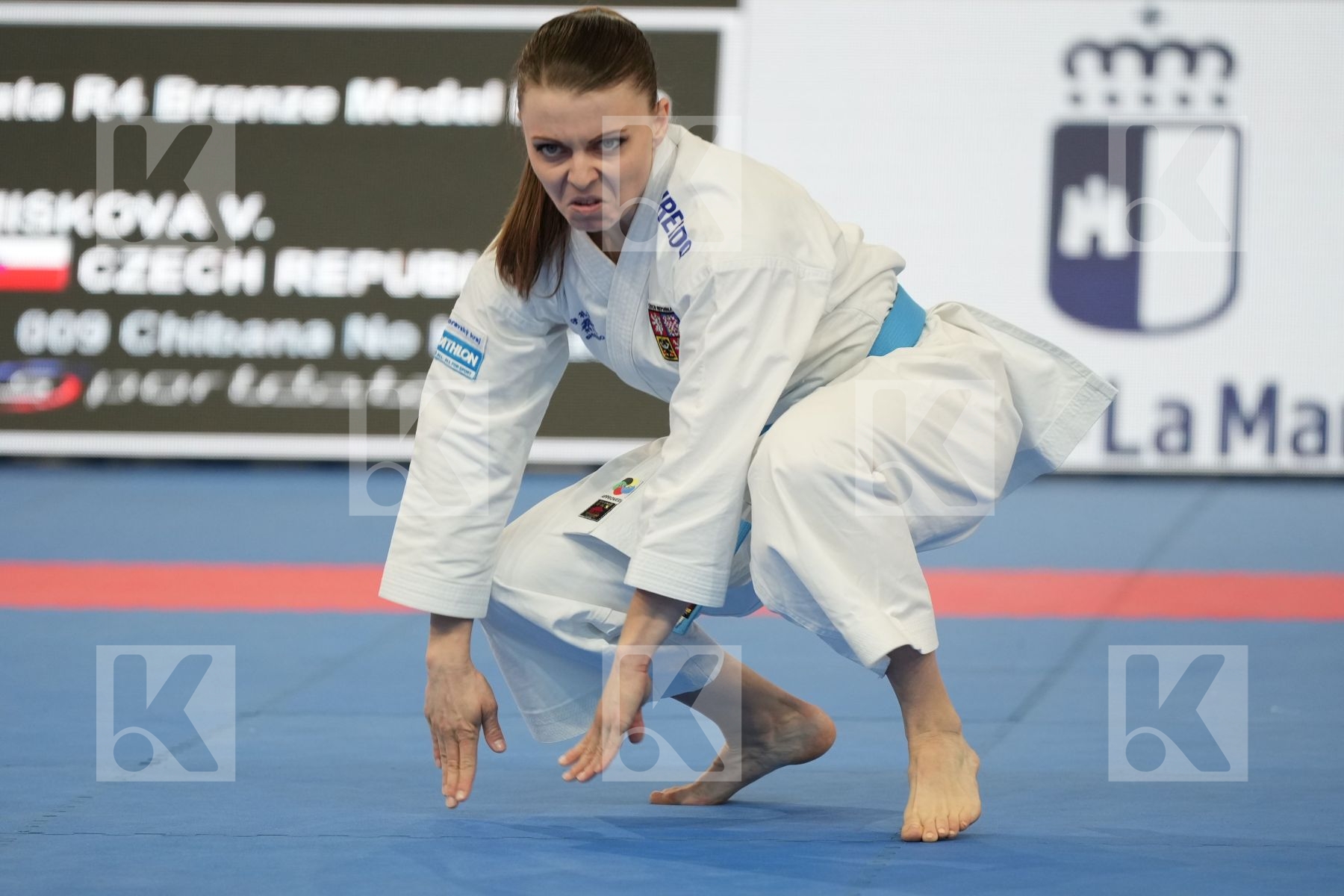 MISKOVA VERONIKA (CZECH REPUBLIC) in Female Kata - bronze bout