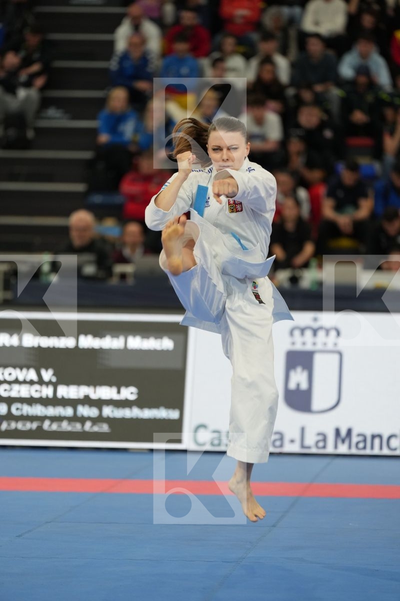 MISKOVA VERONIKA (CZECH REPUBLIC) in Female Kata - bronze bout