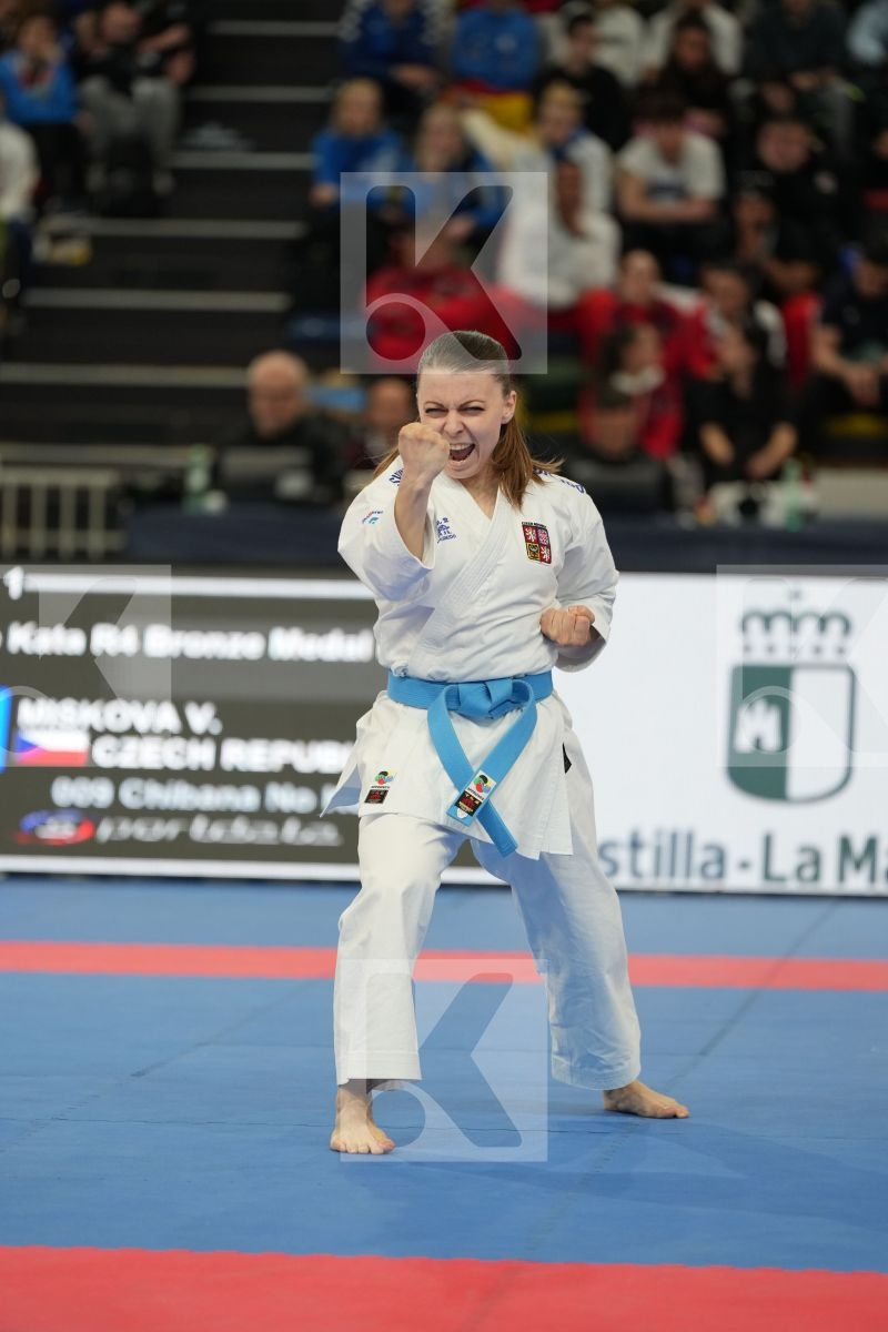 MISKOVA VERONIKA (CZECH REPUBLIC) in Female Kata - bronze bout