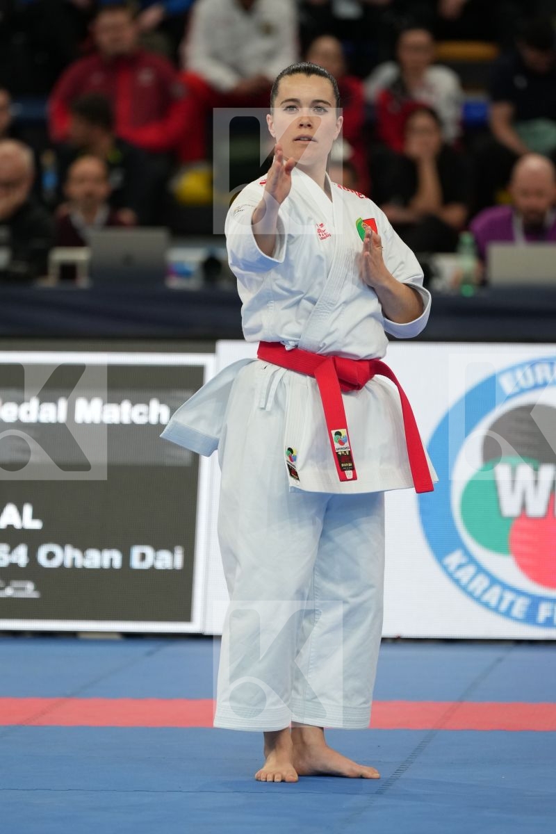 CRUZ ANA (PORTUGAL) in Female Kata - bronze bout