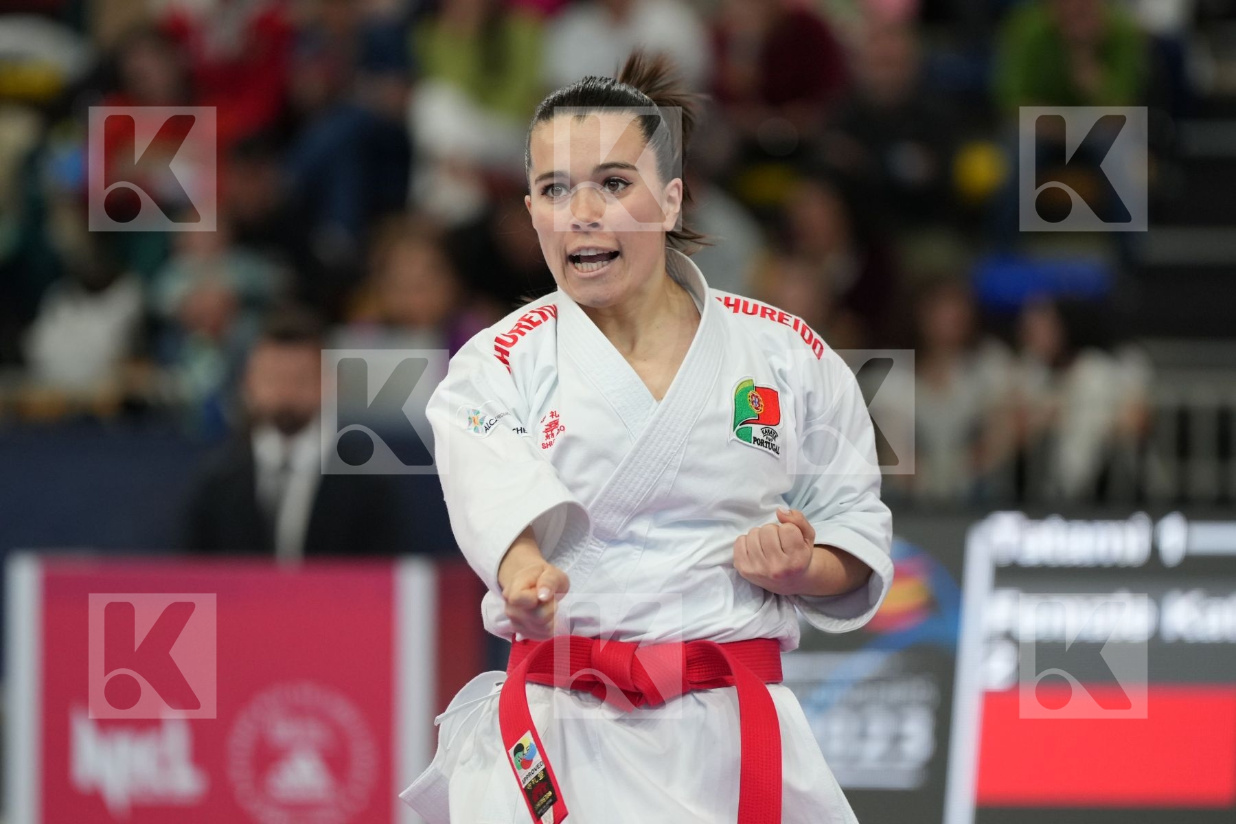 CRUZ ANA (PORTUGAL) in Female Kata - bronze bout