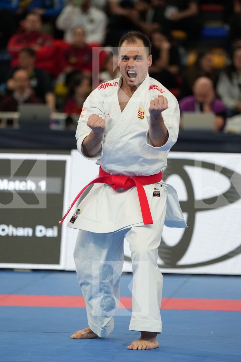 NAGY BOTOND (HUNGARY) in Male Kata - bronze bout