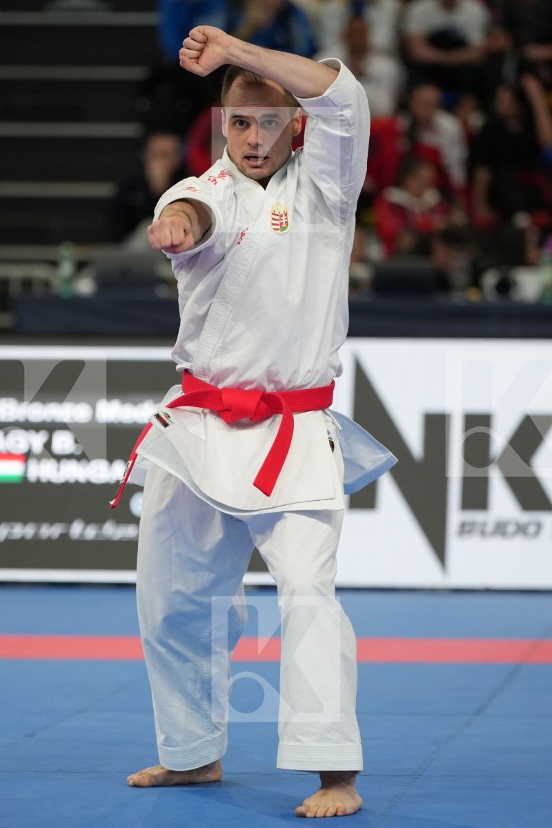 NAGY BOTOND (HUNGARY) in Male Kata - bronze bout