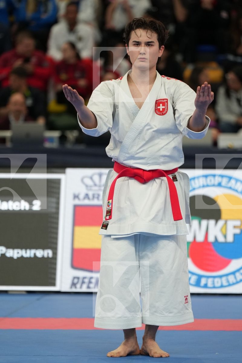 UJIHARA YUKI (SWITZERLAND) in Male Kata - bronze bout