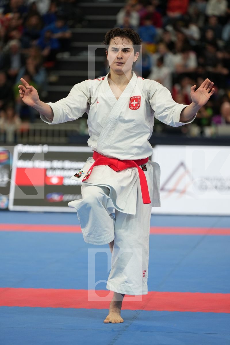 UJIHARA YUKI (SWITZERLAND) in Male Kata - bronze bout