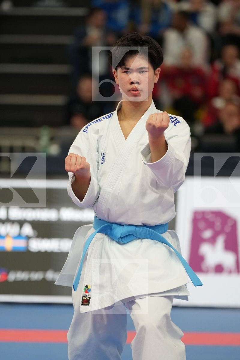 VU ANTHONY (SWEDEN) in Male Kata - bronze bout