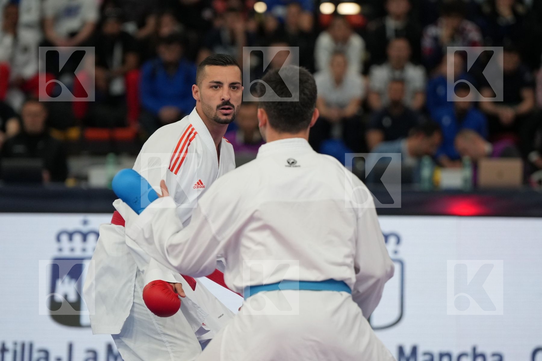 MARESCA LUCA (ITALY) vs AGHALARZADE TURAL (AZERBAIJAN) in Male Kumite -67 Kg - bronze bout