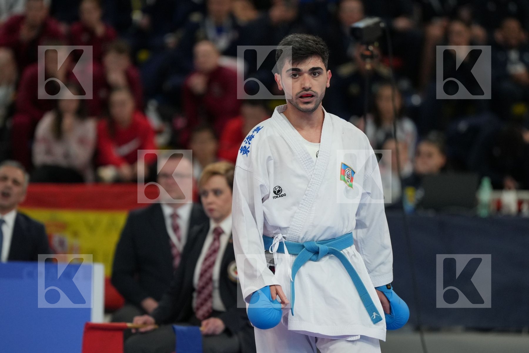 MARESCA LUCA (ITALY) vs AGHALARZADE TURAL (AZERBAIJAN) in Male Kumite -67 Kg - bronze bout