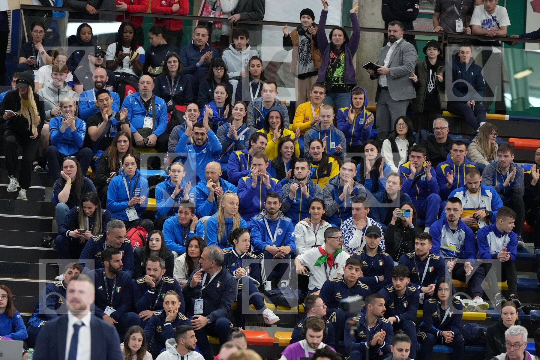 ELTEMUR ERMAN (TURKEY) vs ZAPLITNYI ANDRII (UKRAINE) in Male Kumite -75 Kg - Final bout