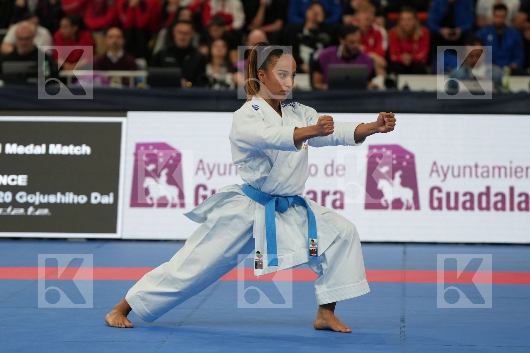 TAILY HELVETIA (FRANCE) in Female Kata - Final bout
